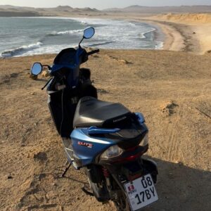 RESERVA NACIONAL DE PARACAS EN MOTO SCOOTER
