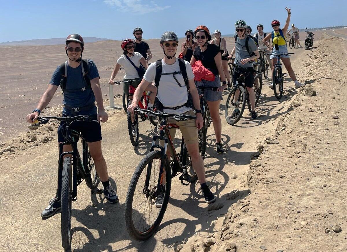BICYCLE IN THE DESERT