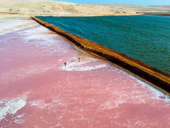 RESERVA NACIONAL DE PARACAS CON LAGUNA ROSADA